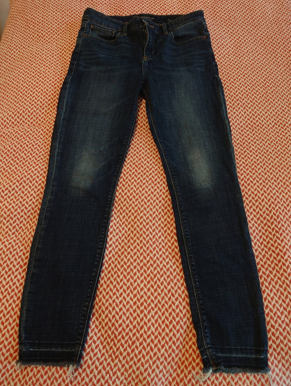 Lucky Brand Ava Crop with Frayed Hem